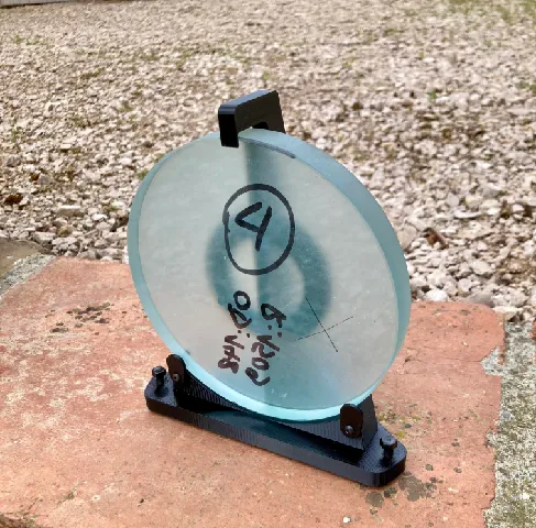 6 inch mirror test stand
