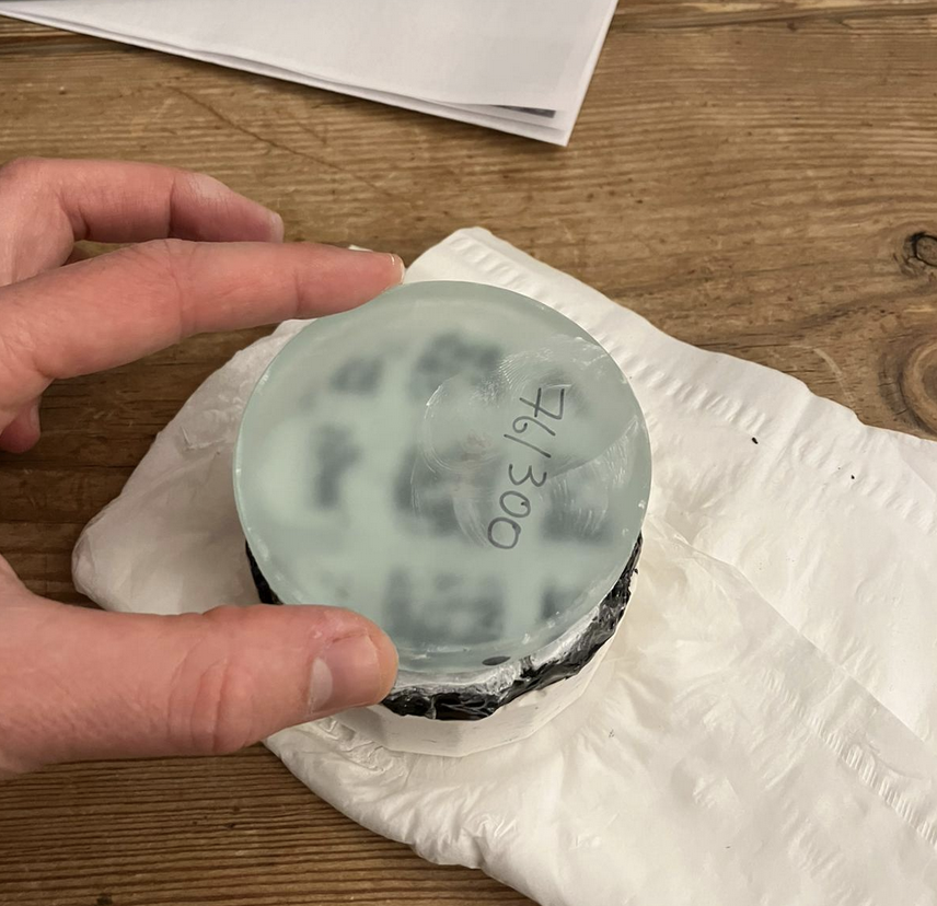 Refiguring the mirror on a little pitch lap