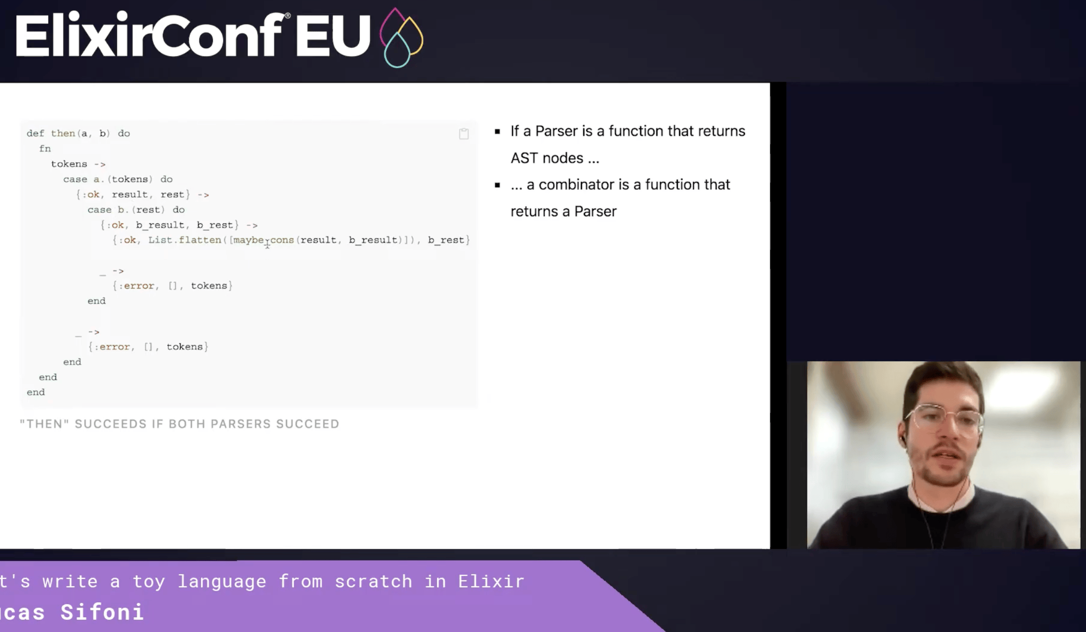ElixirConf EU 24 — Let's write a toy language from scratch in Elixir